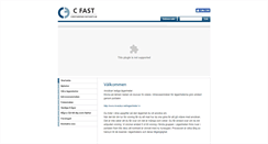 Desktop Screenshot of cfast.se